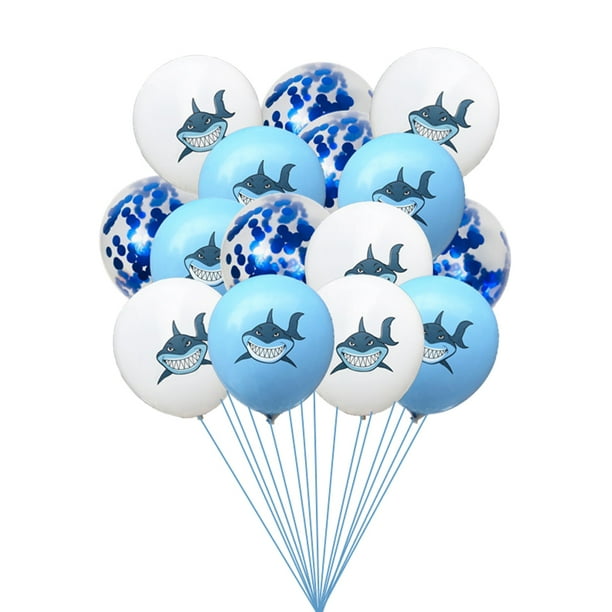 Details about 15pcs Shark Balloon Latex Confetti Balloons Birthday Party Boy Baby Shower Decor Details about 15pcs Shark Balloon Latex Confetti Balloons Birthday Party Boy Baby Shower Decor